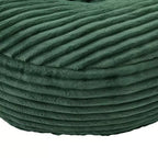 Sofa typu bean bag dla dorosłych i dzieci, duży fotel typu bean bag z sztruksu, 3 poduszkami i podłokietnikami do salonu lub sypialni