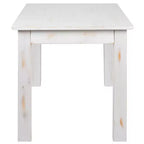 Flash Furniture, rechteckiger Farm-Esstisch aus massivem Kiefernholz, 46 x 30