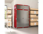 Seville Classics UltraHD extra brede opbergkastset van 2 delen, 60 x 24