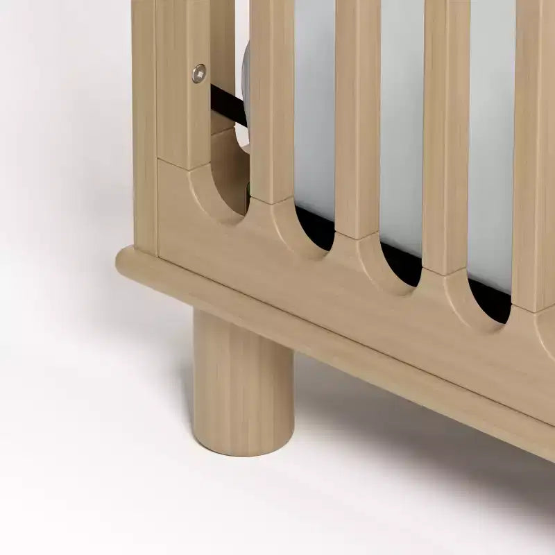 Storkcraft Sicily Deluxe 3-in-1 umbaubares Babybett mit Rausfallschutz für Kleinkinder