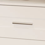 Armoire d’angle avec 2 tringles à vêtements, porte-pantalons et rangement à chaussures