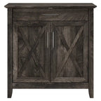 Key West Secretary Desk with Storage Cabinet by Bush Furniture