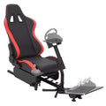 Opvouwbare cockpit voor racesimulator, verstelbare stuurwielstandaard voor G29/G920/G923, geschikt voor Thrustmaster, Fanatec, Hori en Mad Catz, verstelbare pedaalhoek