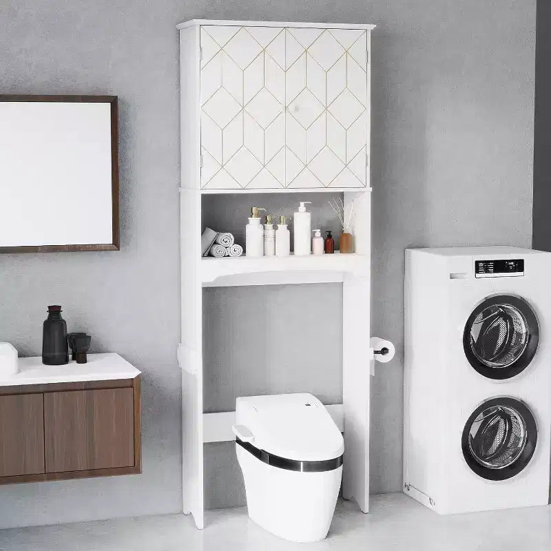 Stauraumschrank über der Toilette für das Badezimmer