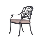 13-teiliges Essplatz-Set Manasquan aus Aluminium in Gunmetal von Havenside Home