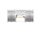 Seville Classics UltraHD extra brede opbergkastset van 2 delen, 60 x 24