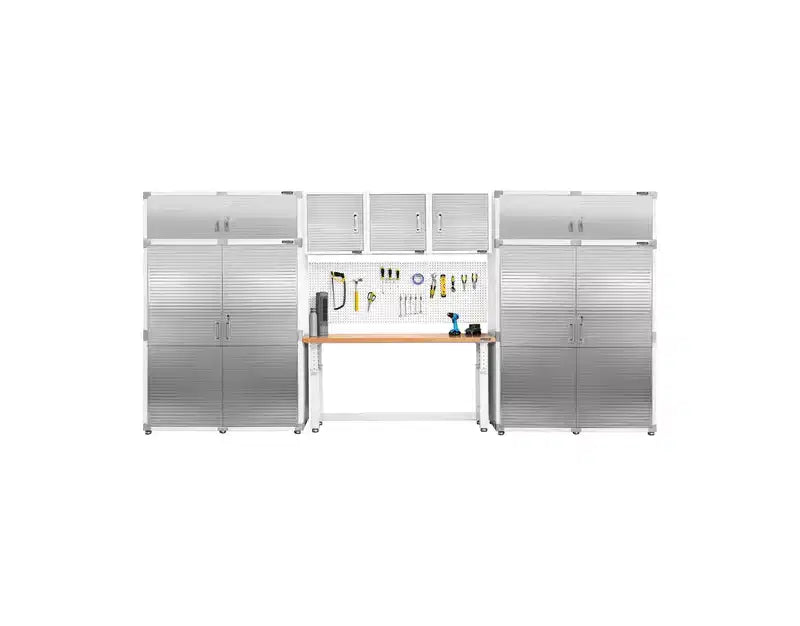 Seville Classics UltraHD extra brede opbergkastset van 2 delen, 60 x 24
