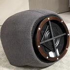 Upholstered Swivel Barrel Armchair with Storage Modern Living Room Side Chair for Bedroom/Office/Reading Spaces