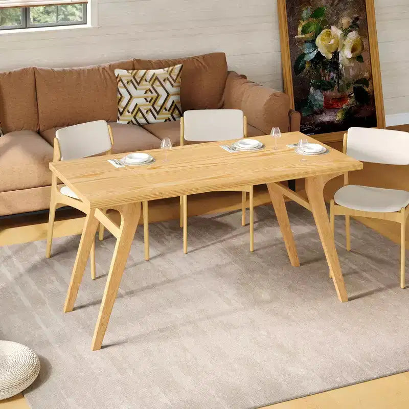 Table basse 2-en-1, table de salle à manger extensible, table à hauteur réglable pour la maison et le bureau, gain de place - ModernLuxe