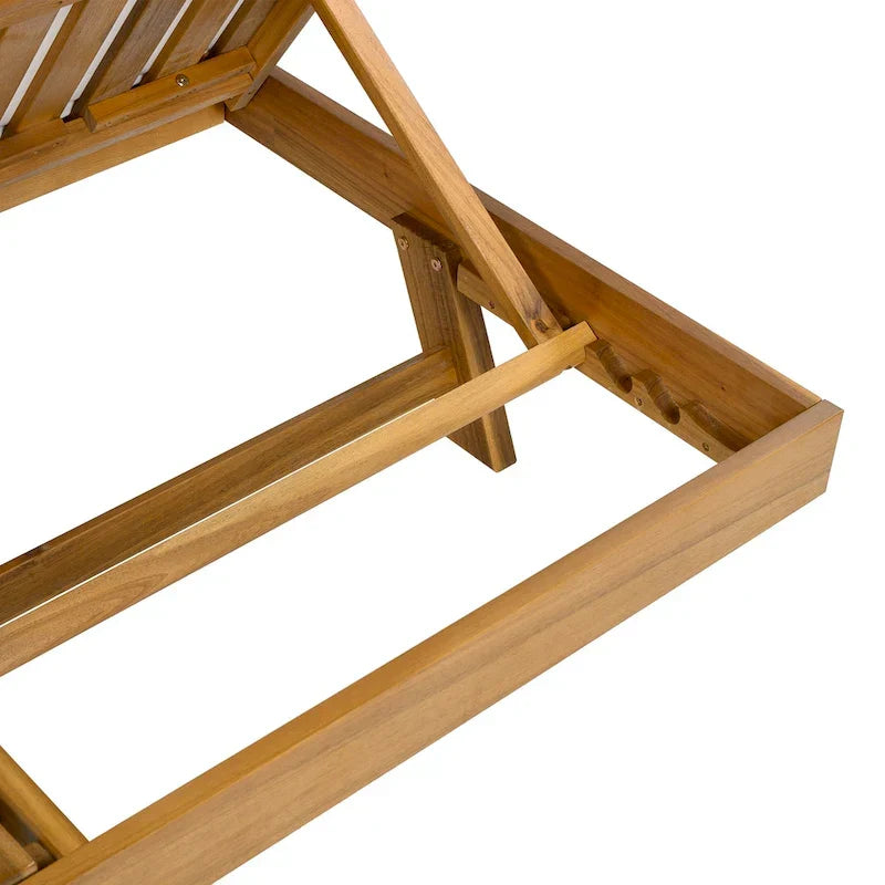 Christopher Knight Home- Michael loungeset van acaciahout voor buiten, set van 2
