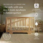 Babyletto Yuzu 8-in-1 Convertible Crib with All-Stages Conversion Kits