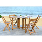 Zestaw mebli jadalnianych SAFAVIEH Outdoor Brandy, 5 elementów - 43Wx35Dx29H