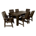 HIGHWOOD PROFESSIONAL 7-delige eethoek voor buiten 42x72