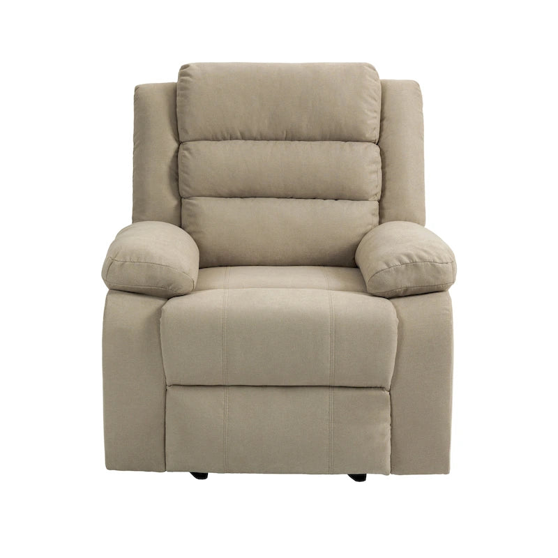 Set van 2 klassieke en traditionele handmatige relaxfauteuils