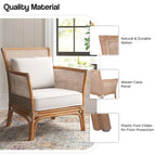 Tatum Rattan Accent Chair