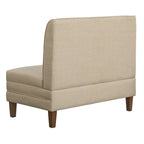 Lifestorey Kerrington 3-Piece Channel Back Upholstered Banquette Set