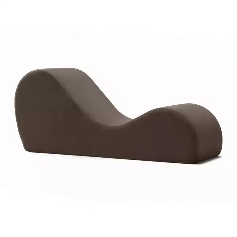 Méridienne élégante Avana pour le yoga - Fabriquée aux États-Unis - Idéale pour les étirements, la détente, l’exercice et plus encore, 60D x 18W x 26H pouces, gris clair