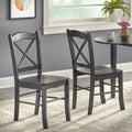 Eetkamerstoelen in landelijke cottage-stijl van Simple Living (set van 2)