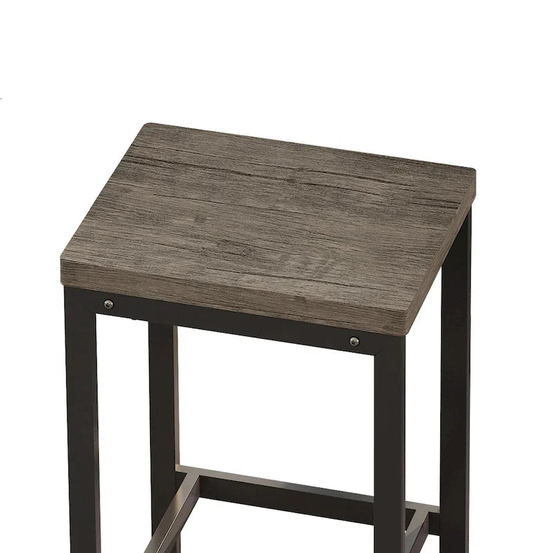 Bartisch-Set mit 3 Hockern