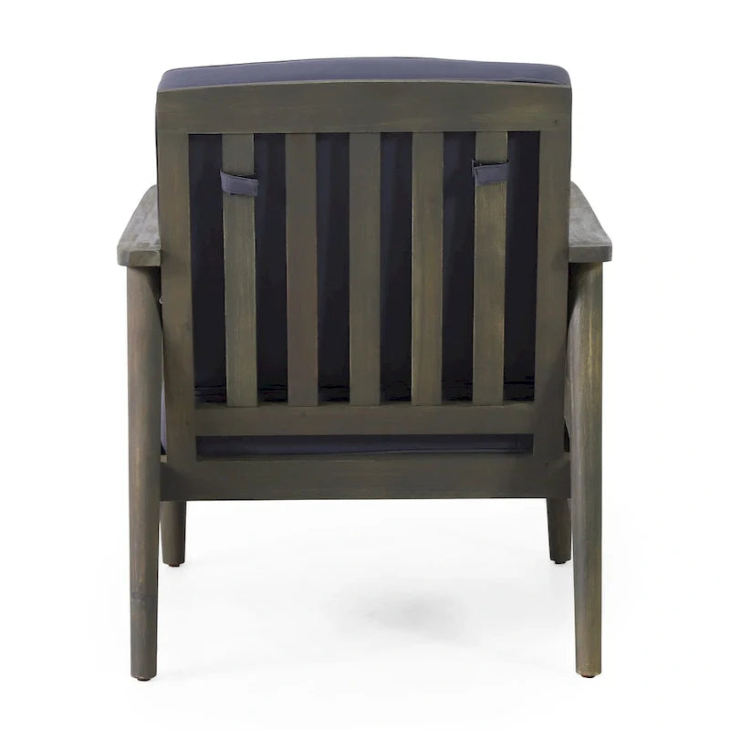 Ensemble de salon de jardin 4 places en bois d’acacia Willowbrook de Christopher Knight Home