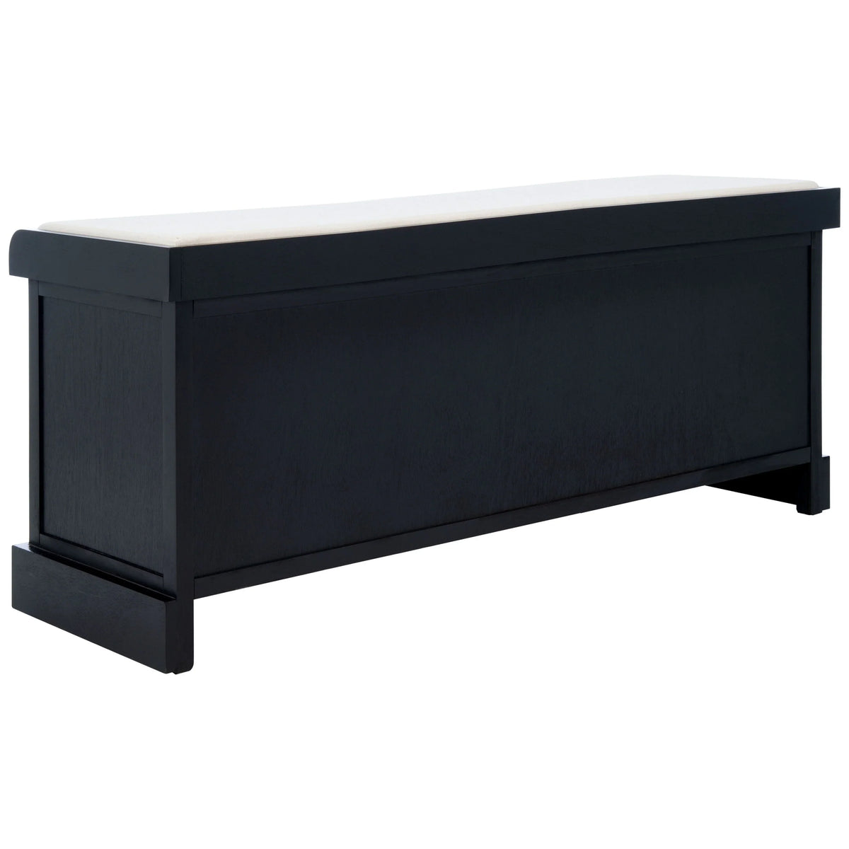 Banc de rangement SAFAVIEH Fiorello avec coussin et 3 tiroirs - 47.3 W x 15 L x 19 H - 47Wx15Dx19H