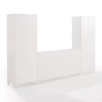 3-delige Tara-dressoir- en voorraadkastset, verweerde afwerking - Crosley