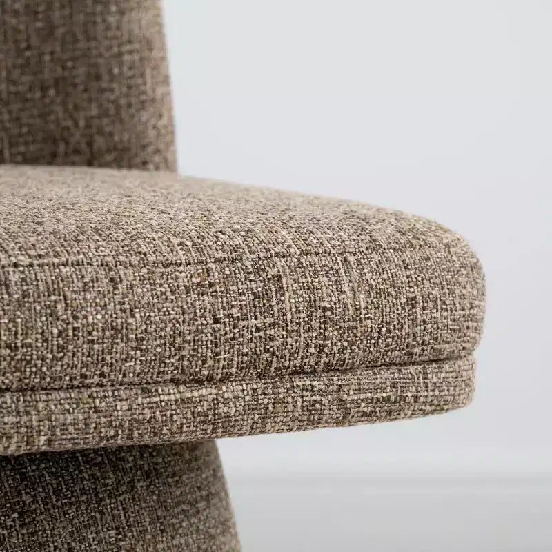 Set aus 6 modernen, um 360° drehbaren Esszimmerstühlen ohne Armlehnen mit säulenförmigem Fuß, elegante Akzentstühle für Küche, Esszimmer oder Büro-Panipeachy