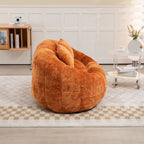 GDFStudio - Laurel Chenille 2-Seater Lazy Sofa with High-Density Foam and Oversized Comfort