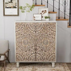 COSIEST vintage dressoir en buffetkast