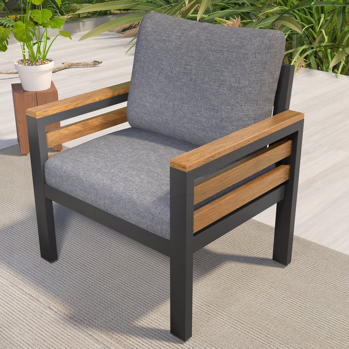 4-teiliges Outdoor-Sofaset