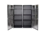 Seville Classics UltraHD extra brede opbergkastset van 2 delen, 60 x 24