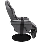 Fauteuil inclinable de jeu avec repose-pieds