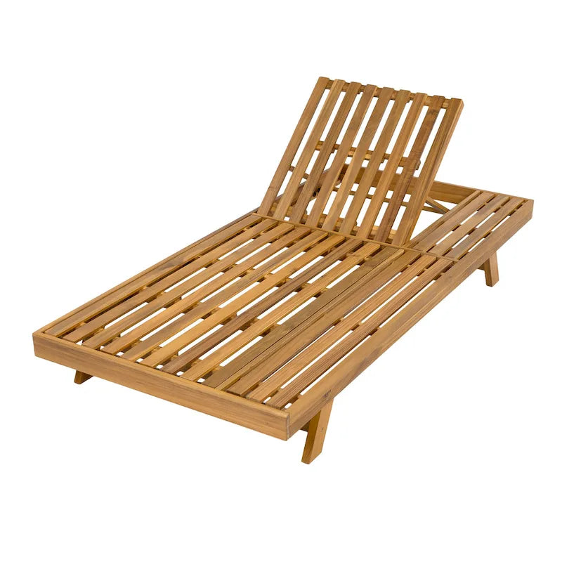 Christopher Knight Home- Michael loungeset van acaciahout voor buiten, set van 2