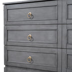 Opklapbed voor queensizebed met grote lades