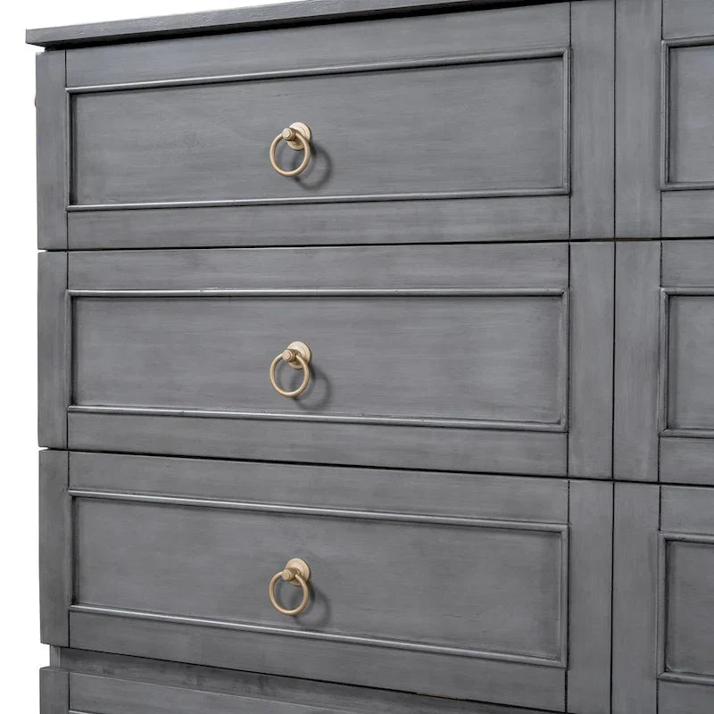 Opklapbed voor queensizebed met grote lades