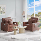 Fauteuil-lit réglable convertible 3-en-1, plusieurs couleurs, pour 1 personne