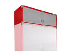 Seville Classics UltraHD extra brede opbergkastset van 2 delen, 60 x 24