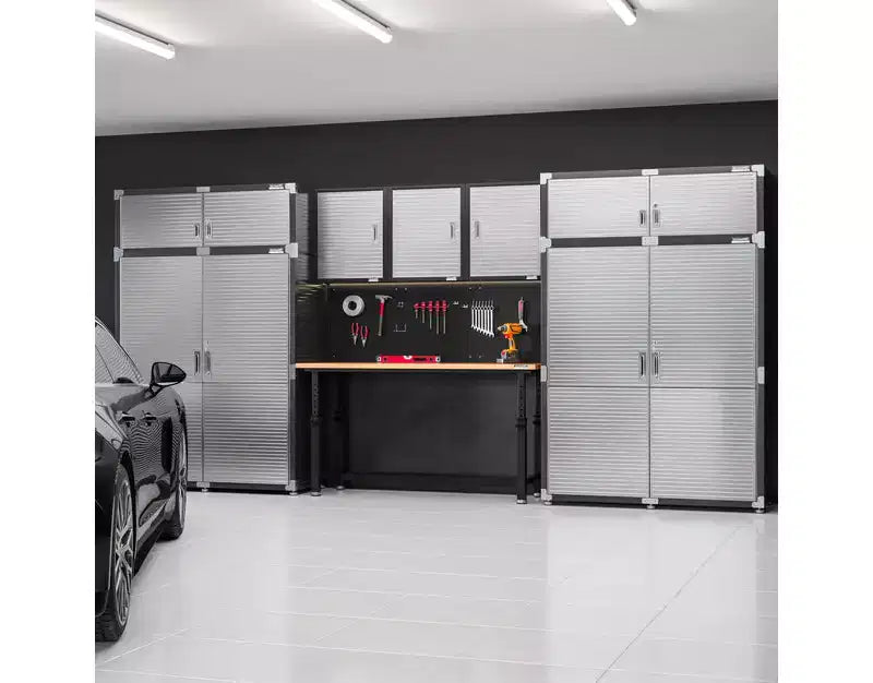 Seville Classics UltraHD extra brede opbergkastset van 2 delen, 60 x 24
