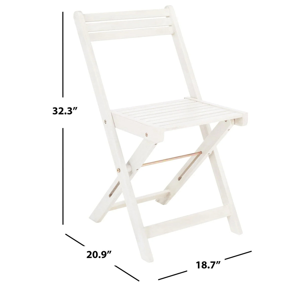 Zestaw mebli jadalnianych SAFAVIEH Outdoor Brandy, 5 elementów - 43Wx35Dx29H