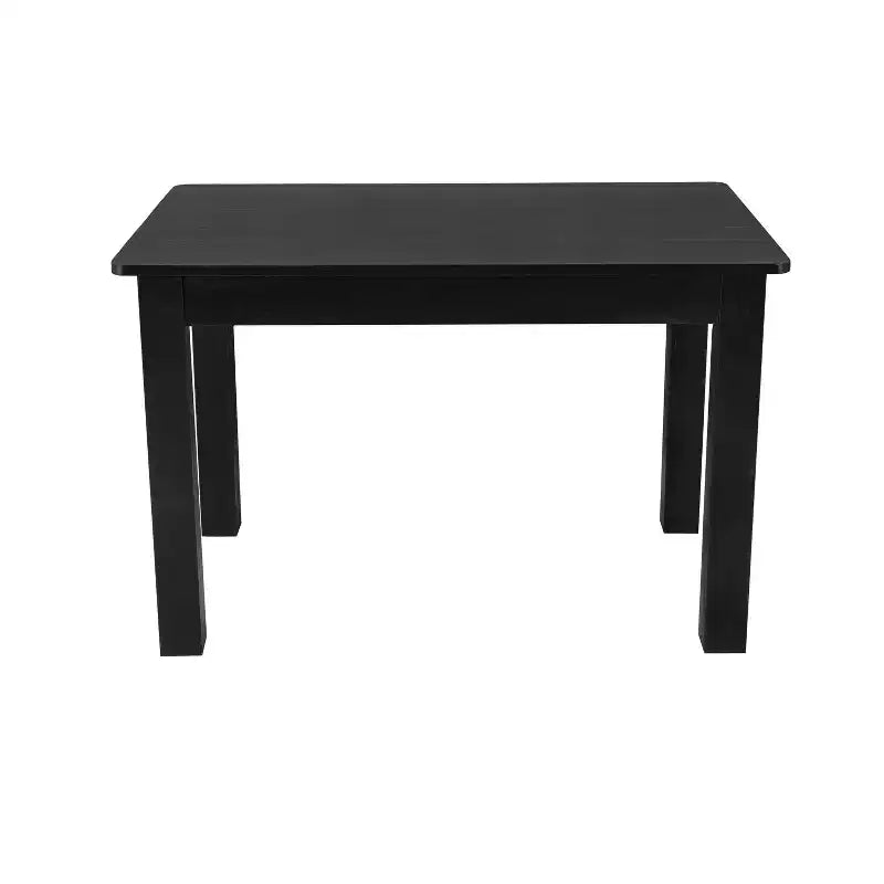 Flash Furniture, rechteckiger Farm-Esstisch aus massivem Kiefernholz, 46 x 30