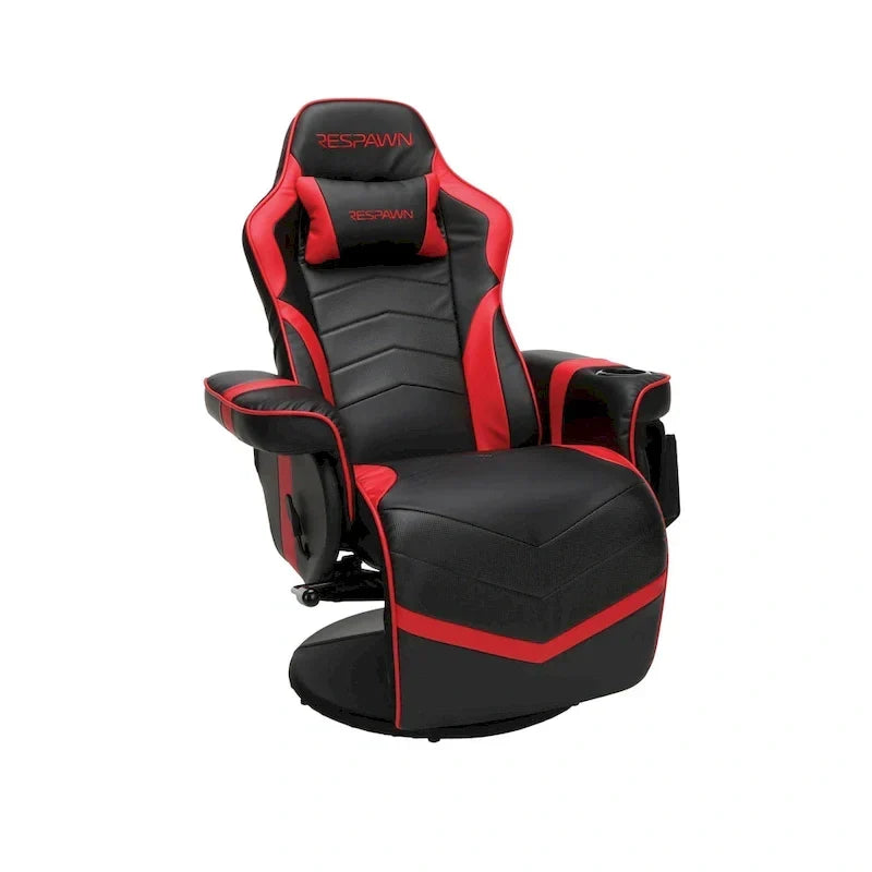 Fauteuil inclinable de jeu avec repose-pieds