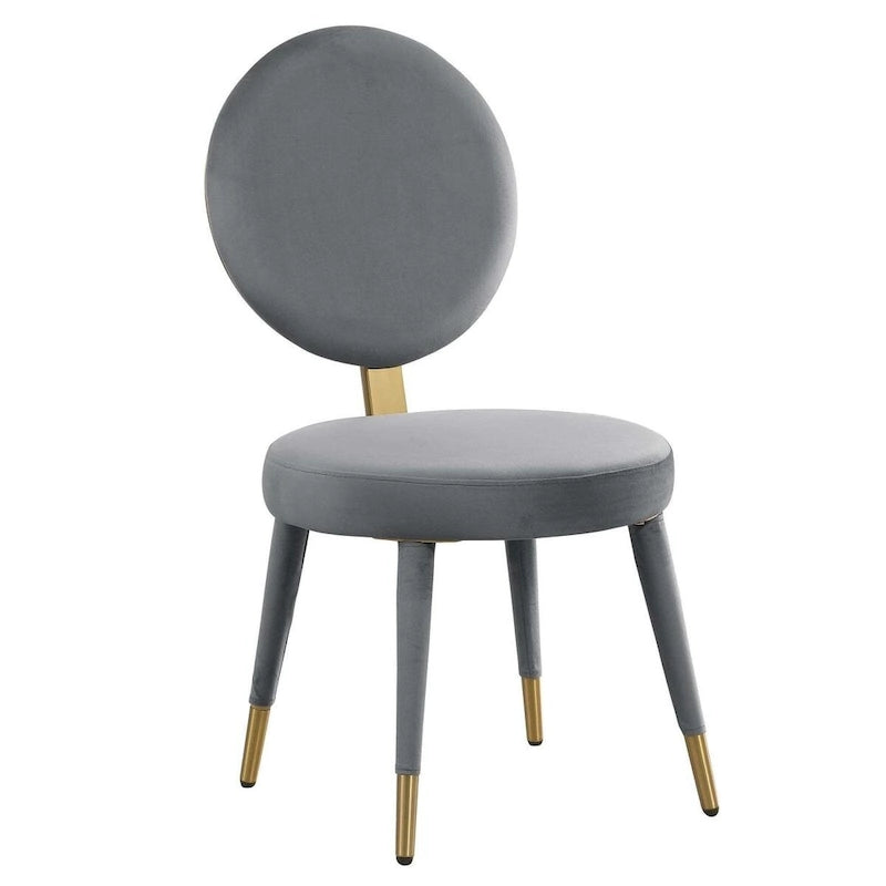 Ensemble de table à manger ronde et de chaises de luxe moderne Morden Fort, 5 pièces