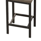 Bartisch-Set mit 3 Hockern