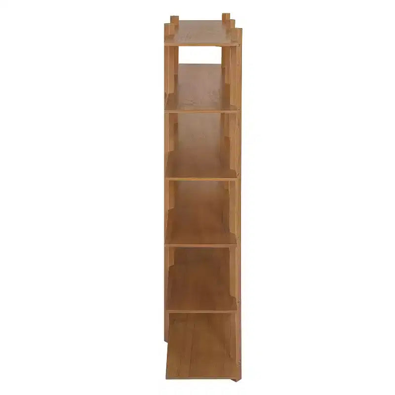 Bibliothèque Christopher Knight Home Elliot moderne en bois, étagère de rangement et d'exposition ouverte à 6 niveaux