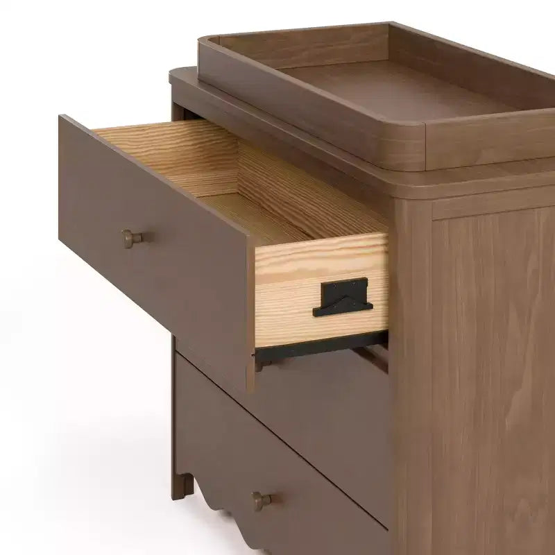Commode Storkcraft Casablanca à 3 tiroirs avec table à langer amovible