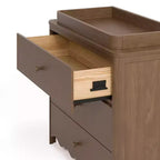Commode Storkcraft Casablanca à 3 tiroirs avec table à langer amovible