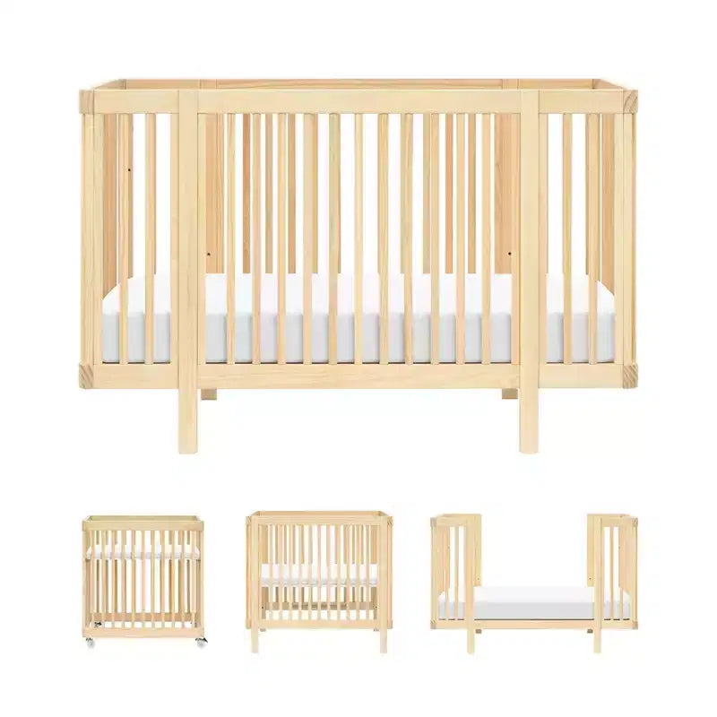 Łóżeczko Babyletto Pogo 8 w 1 z zestawami do przekształcania na każdym etapie
