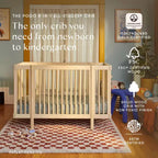 Łóżeczko Babyletto Pogo 8 w 1 z zestawami do przekształcania na każdym etapie