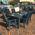 HIGHWOOD PROFESSIONAL 7-delige eethoek voor buiten 42x72