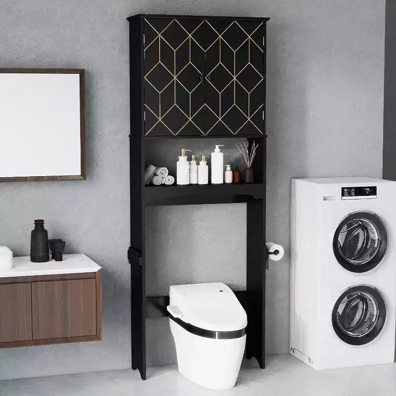 Stauraumschrank über der Toilette für das Badezimmer